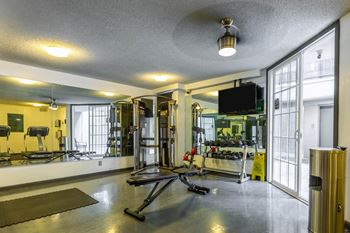 Gym area at Los Feliz, California